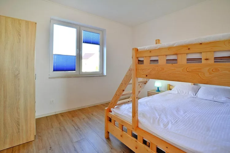 Domy wakacyjne z basenem letnim dla max 6 osób Jarosławiec - Slaapkamer