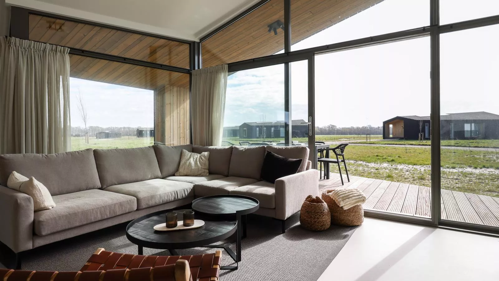 Natuurhuis Veldbries - Woonkamer