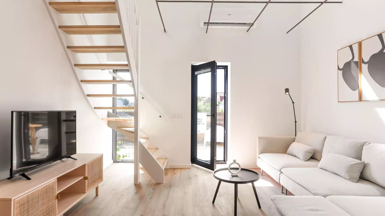 Het Zilte Nest - Woonkamer