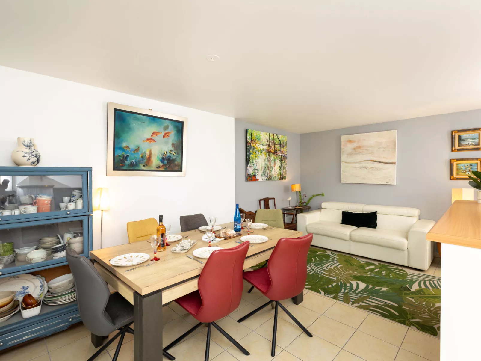 Les Orchidées - Binnen