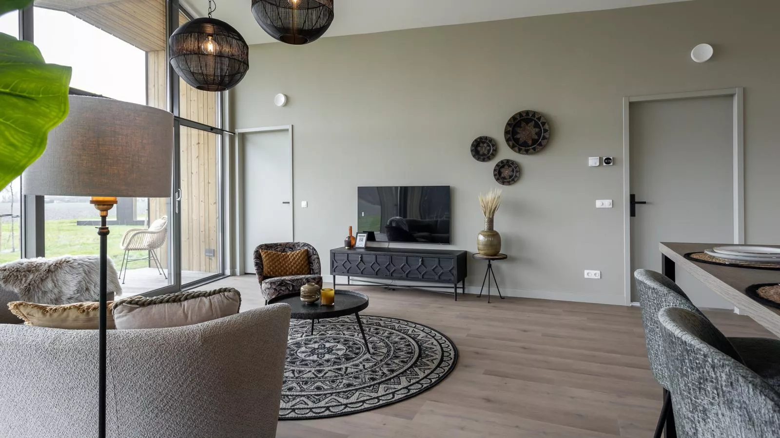 Natuurhuis Zilte stilte - Woonkamer