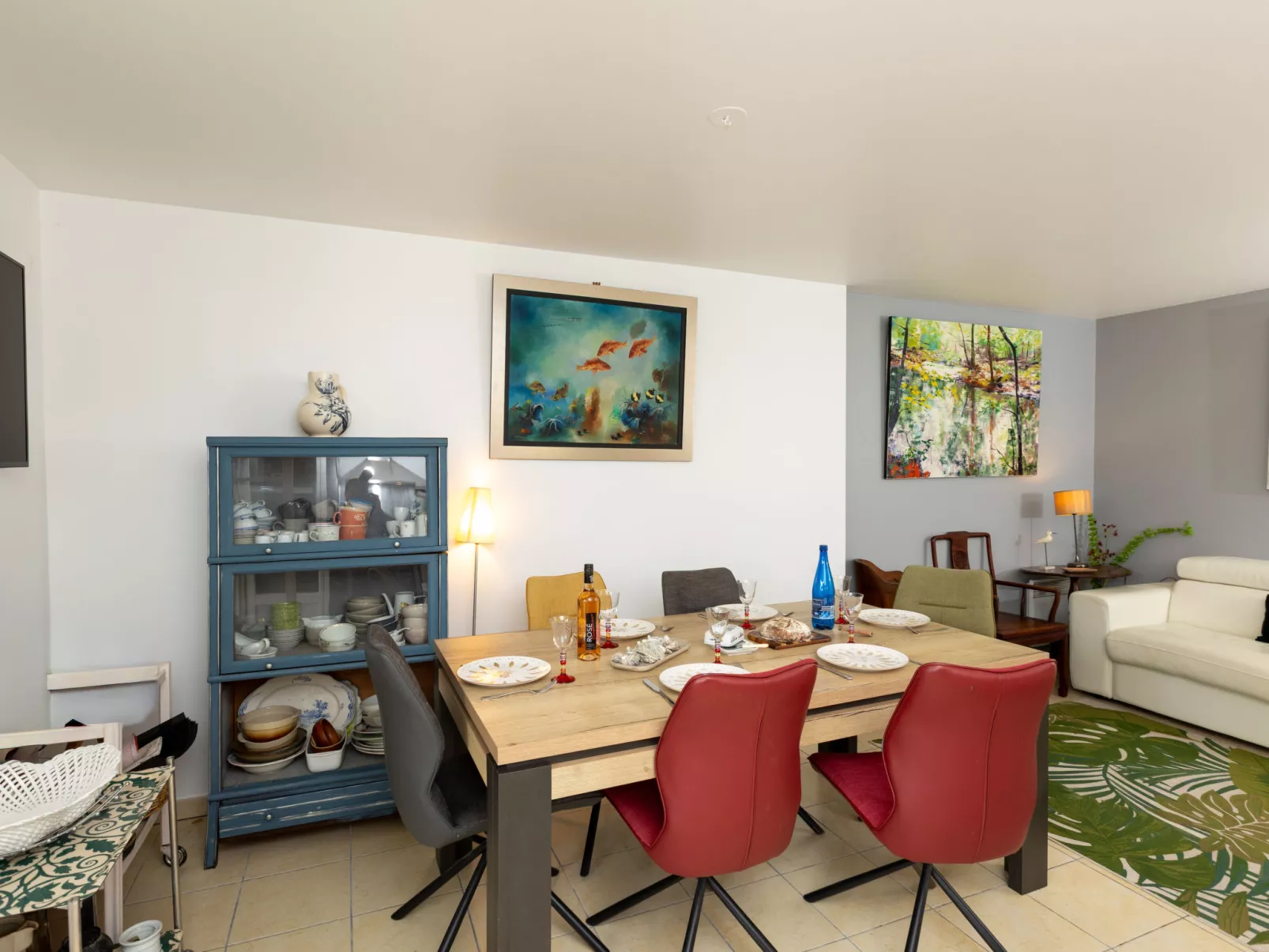 Les Orchidées - Binnen