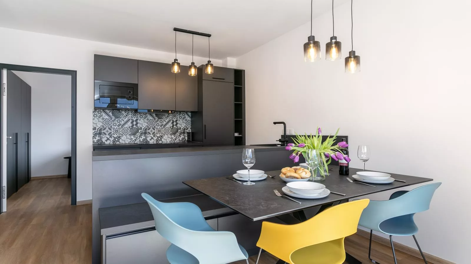 City Apartments Jenbach Top 16 - Eetkamer