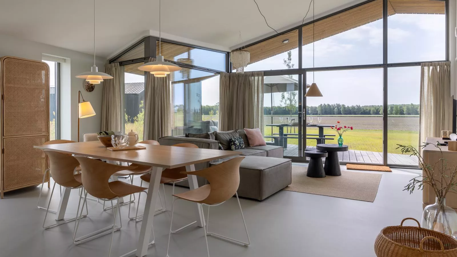 Natuurhuis Kreekrand - Woonkamer