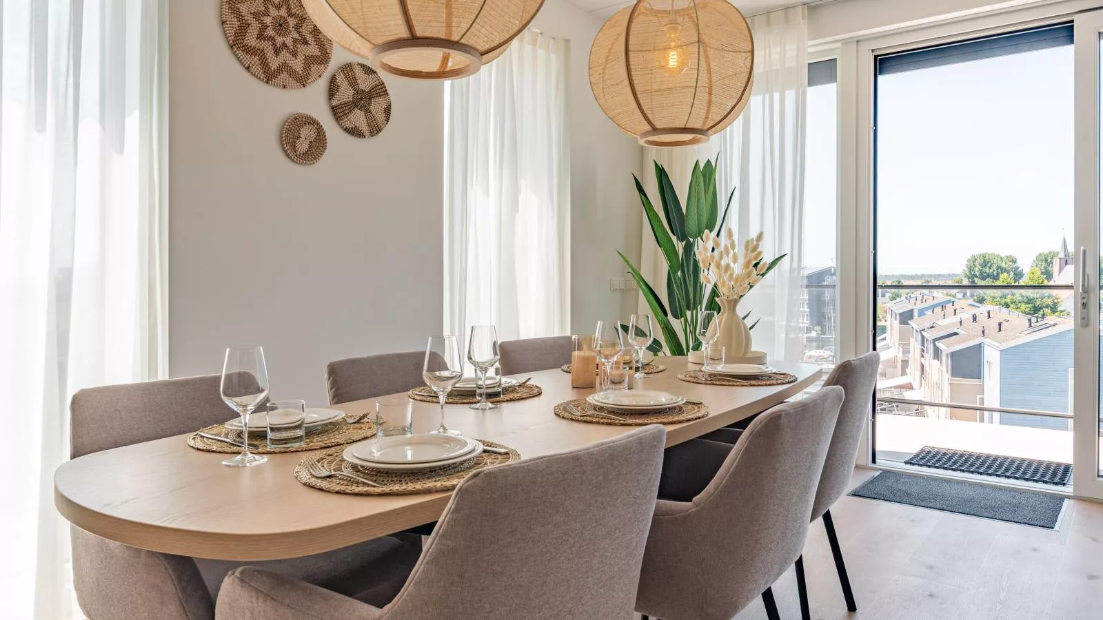 Marina Penthouse Kortgene - Eetkamer