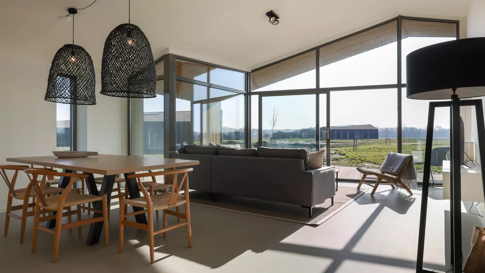 Natuurhuis Avondpolder - Woonkamer