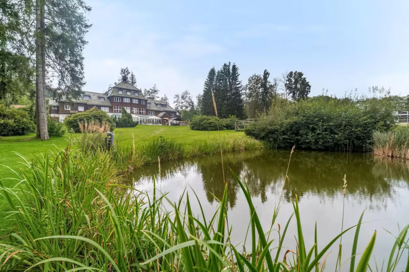 Hotel Harzhaus - Ferienhaus 1 - Tuinen zomer