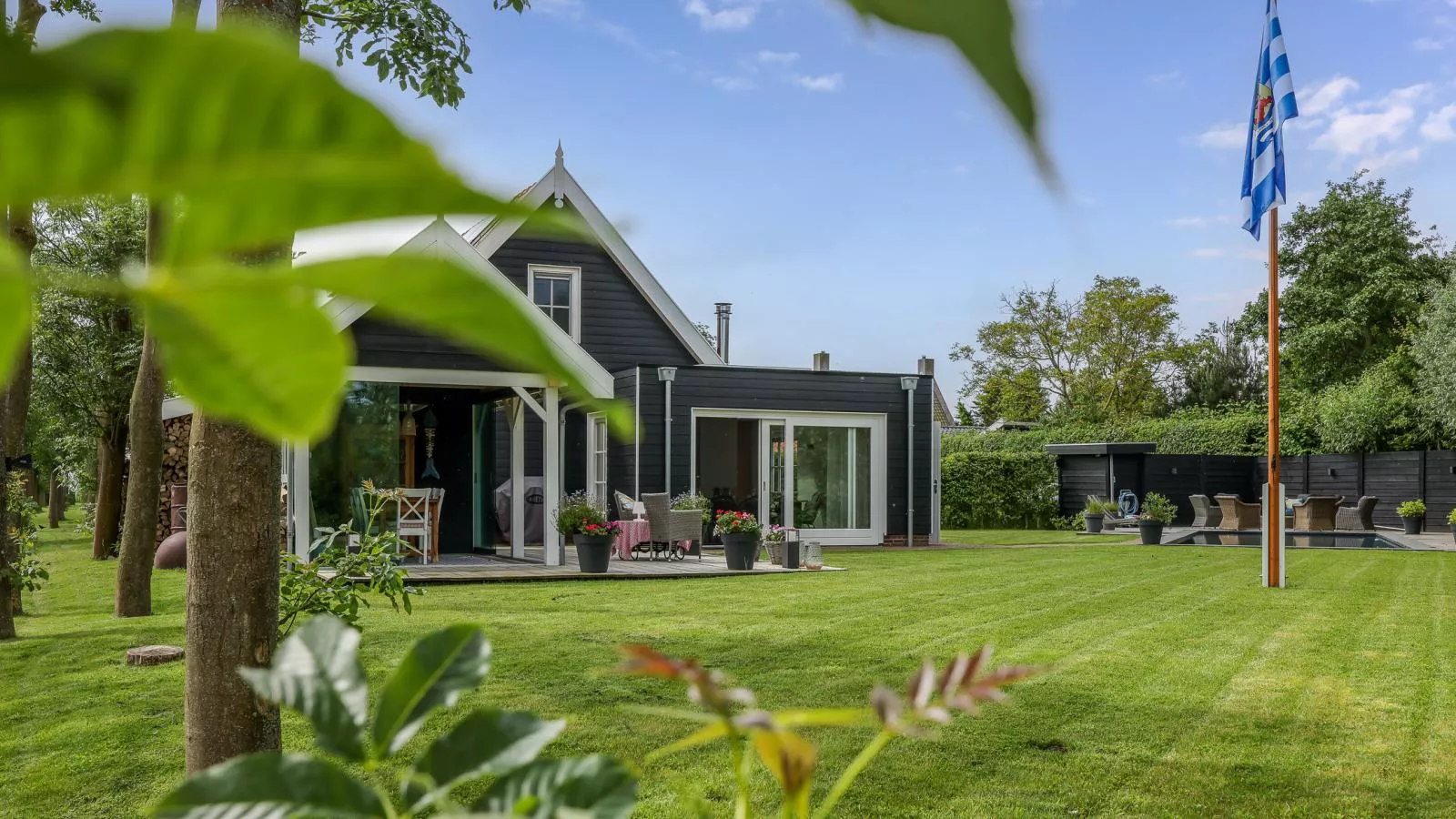 Zeeuwse Polderlodge - Buitenkant zomer