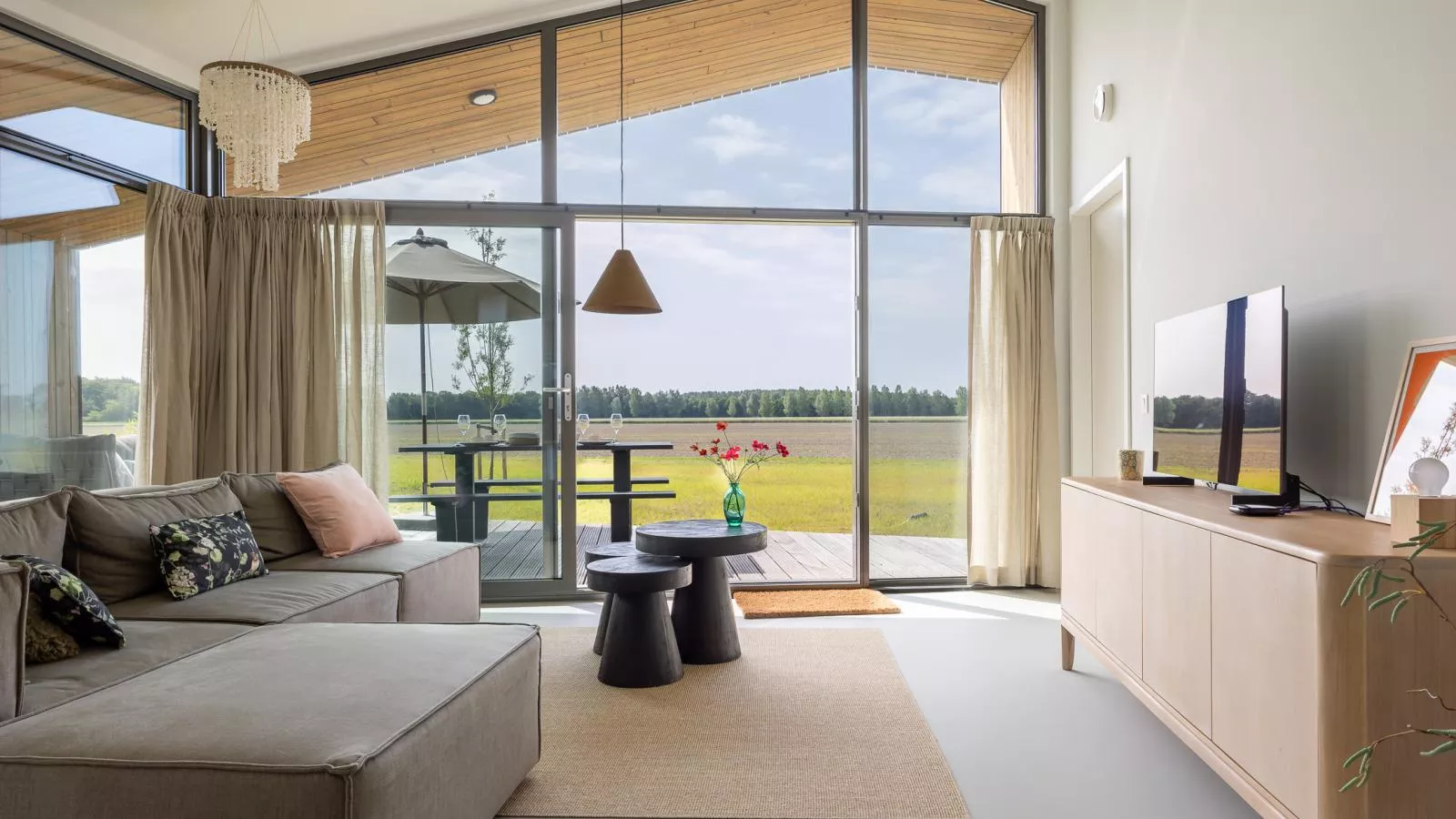 Natuurhuis Kreekrand - Woonkamer