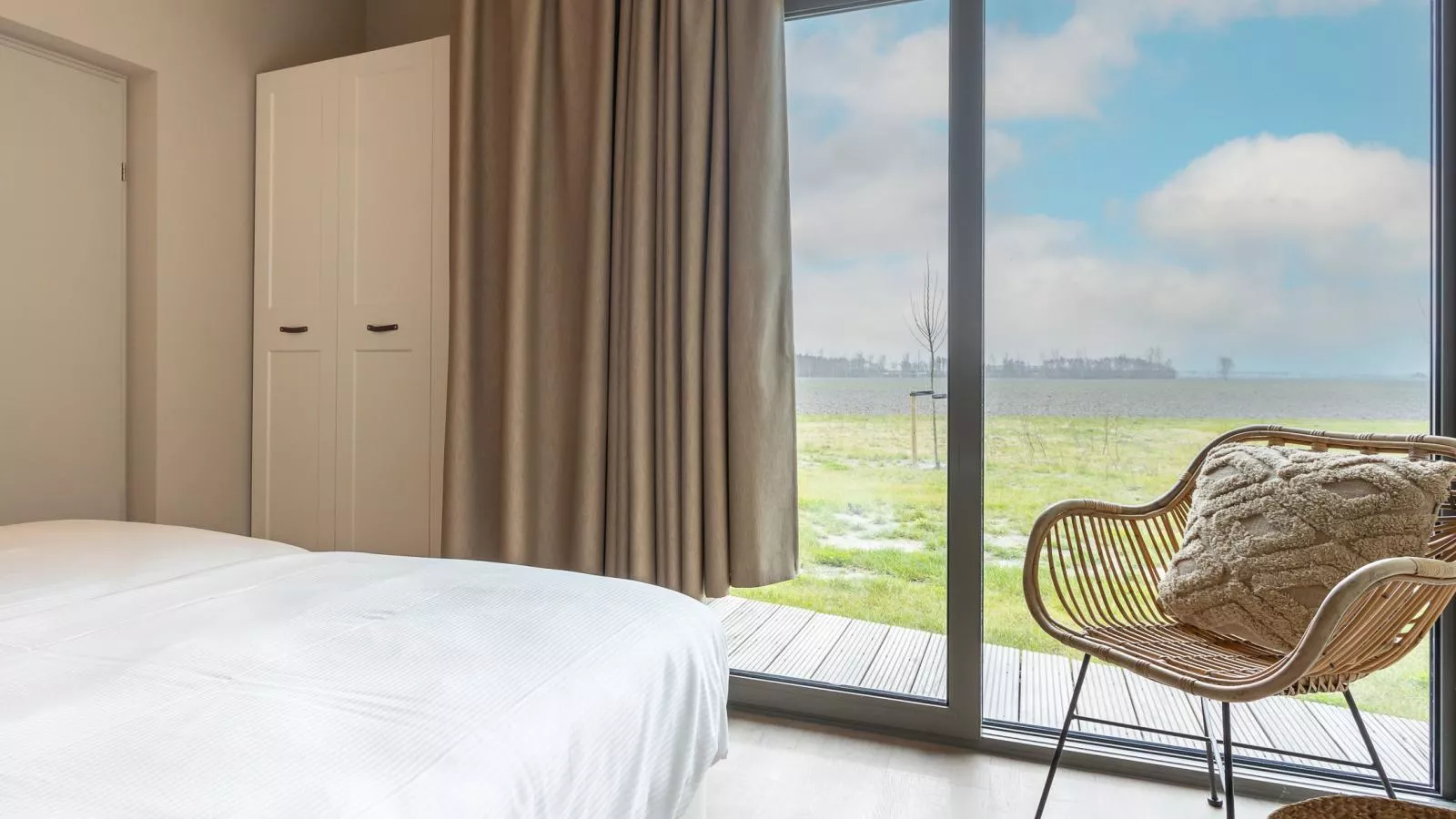Natuurhuis Zilte stilte - Slaapkamer