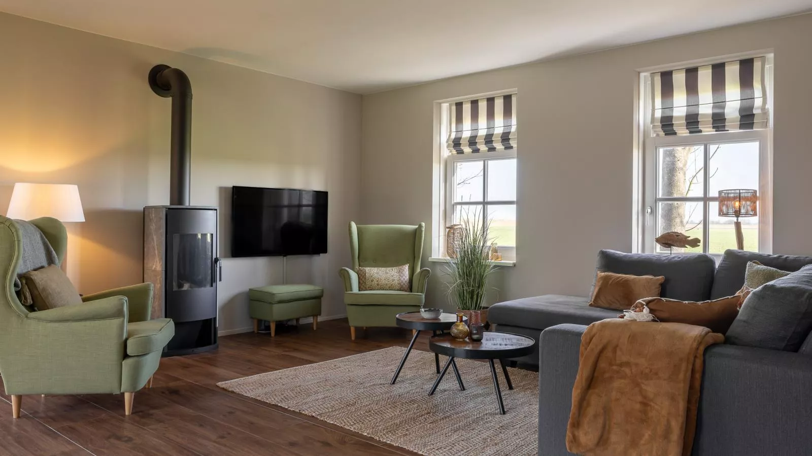 Zeeuwse Polderlodge - Woonkamer