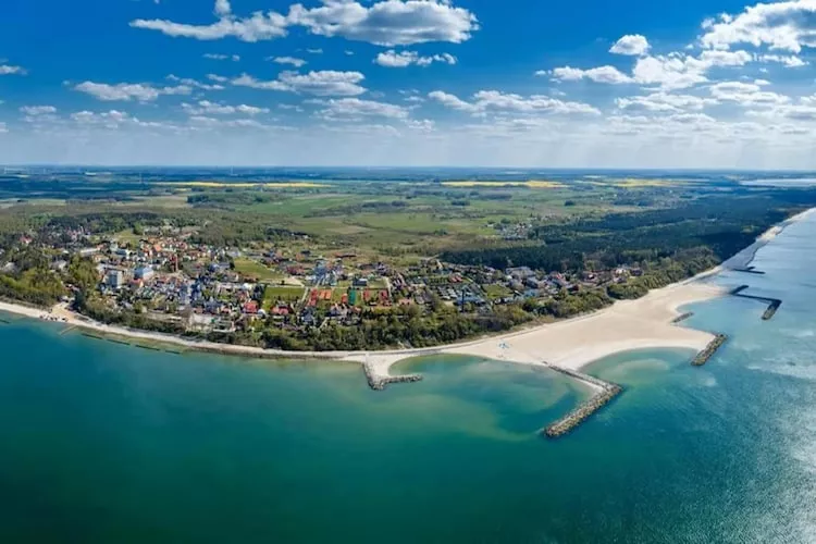 Domy wakacyjne z basenem letnim dla max 6 osób Jarosławiec - Gebieden zomer 1km