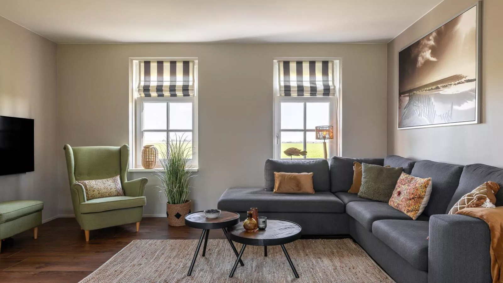 Zeeuwse Polderlodge - Woonkamer