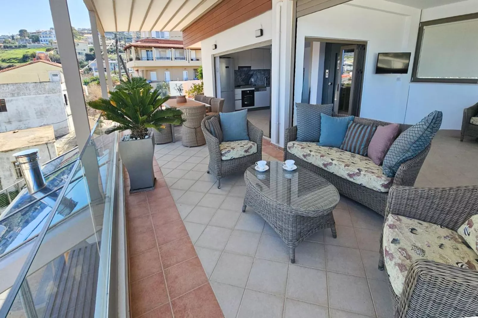 Sea Luxury Living Villa - Terrasbalkon