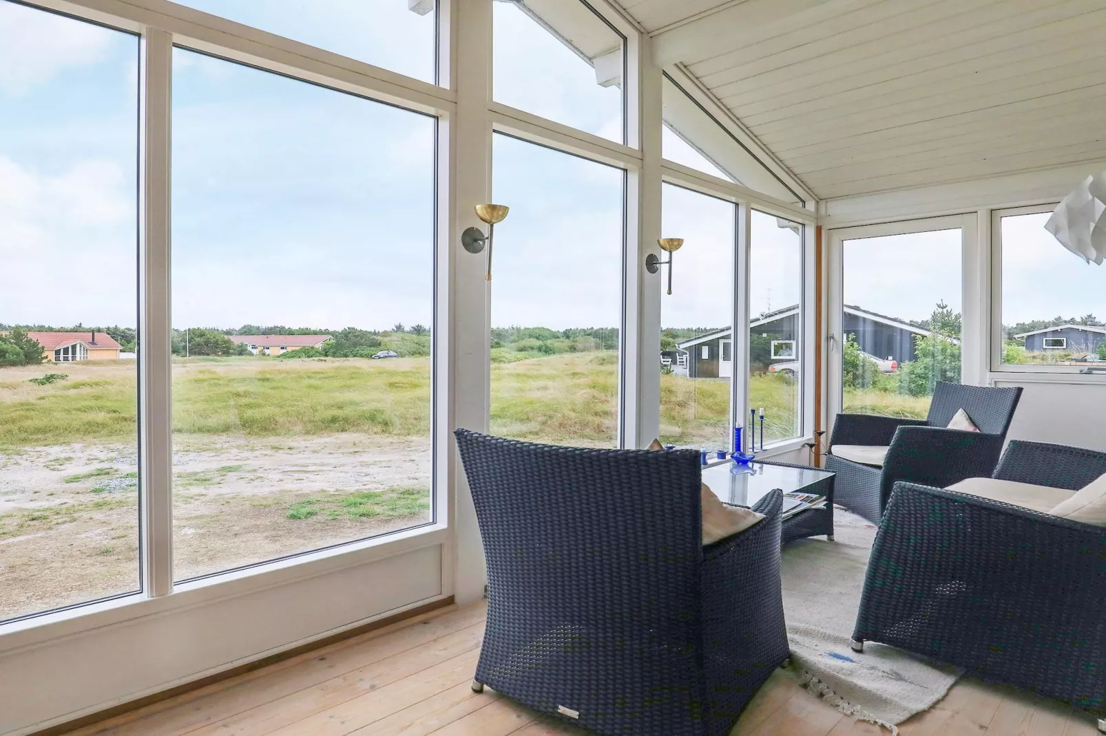 Afgelegen toevluchtsoord met uitzicht
