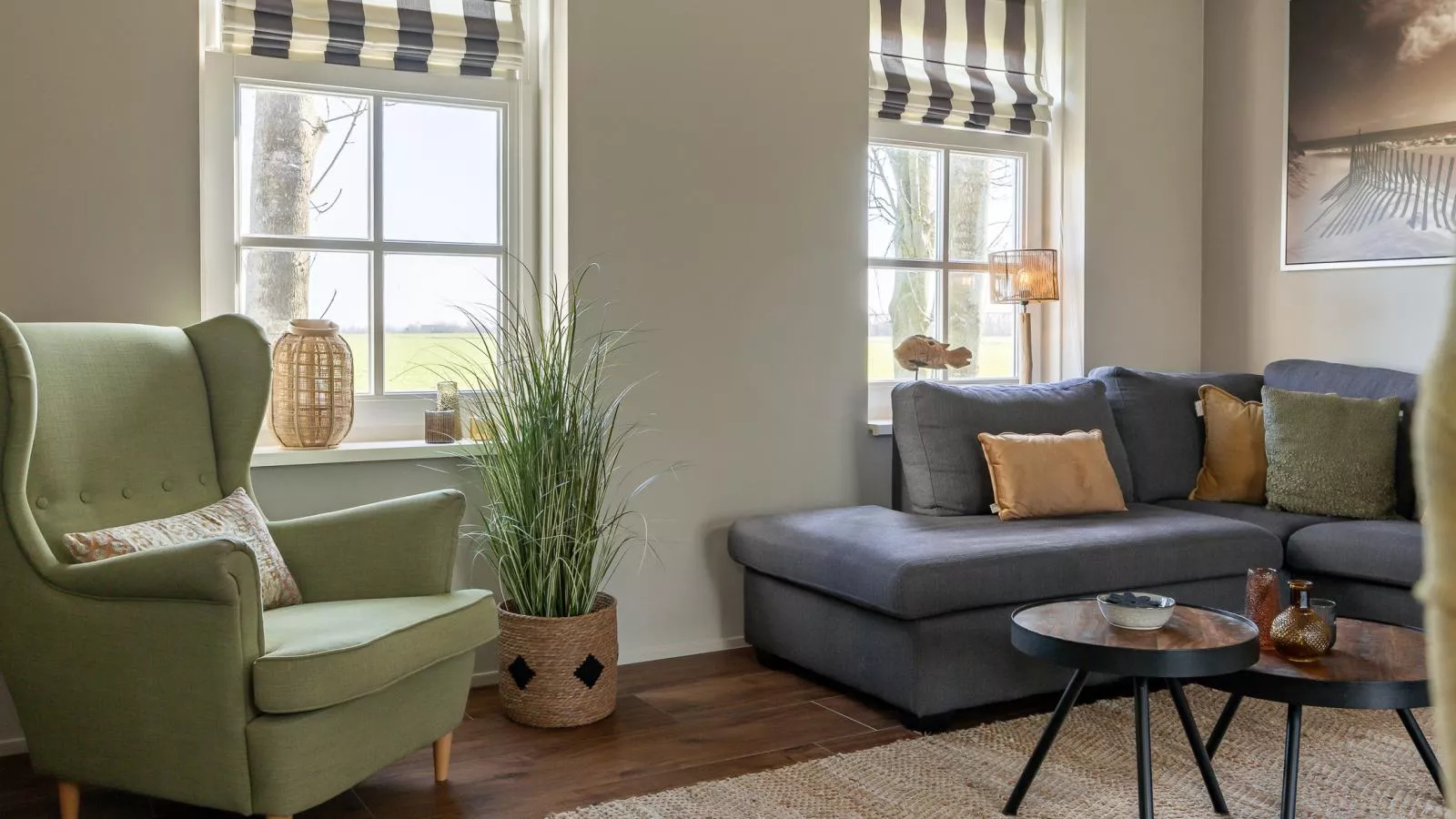 Zeeuwse Polderlodge - Woonkamer