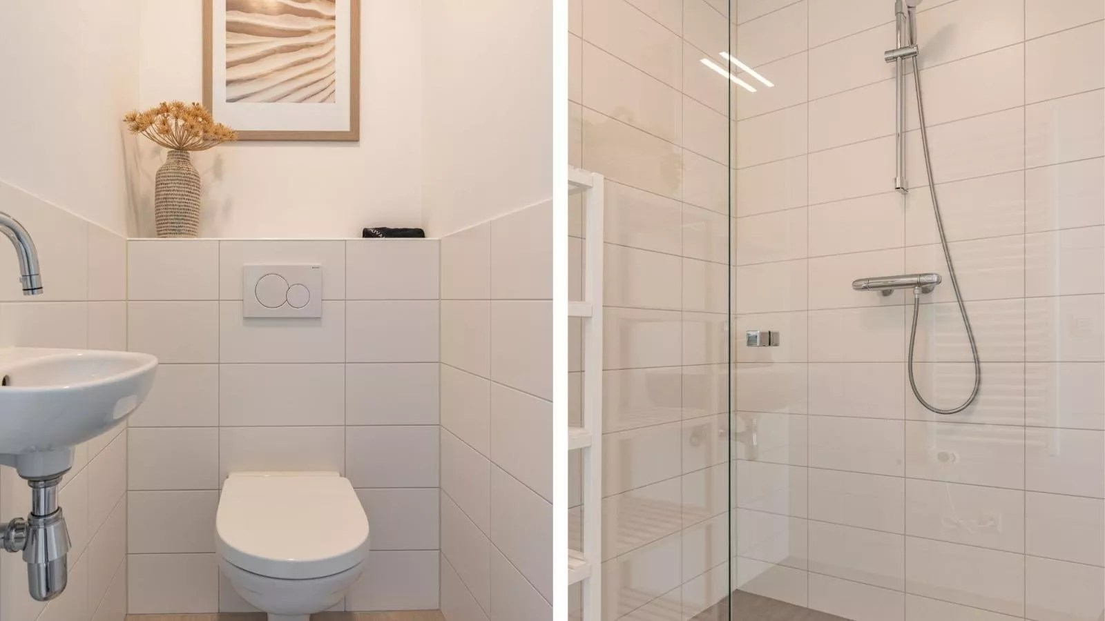 Marina Penthouse Kortgene - Badkamer