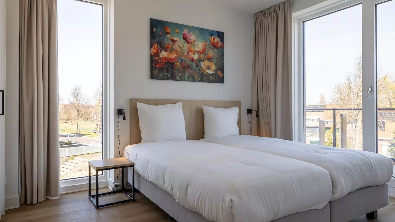 Panorama Appartement Kortgene - Slaapkamer