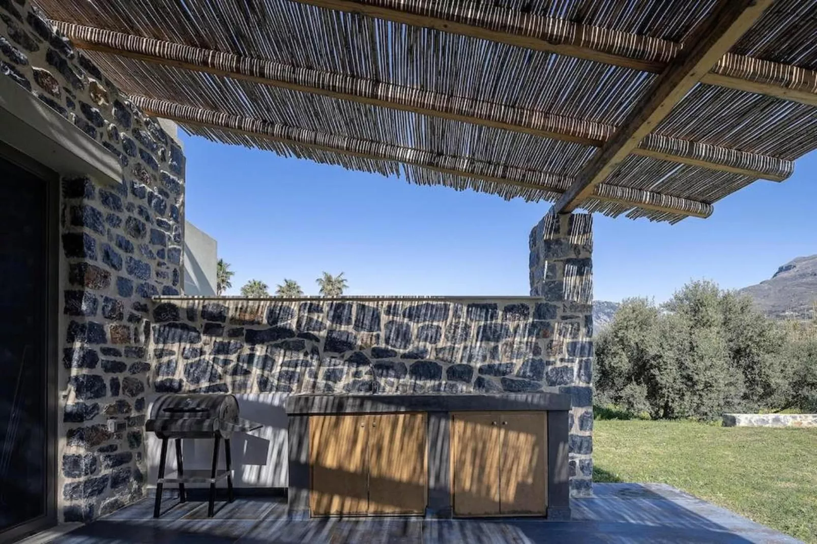 Kozilis Villas - Terrasbalkon