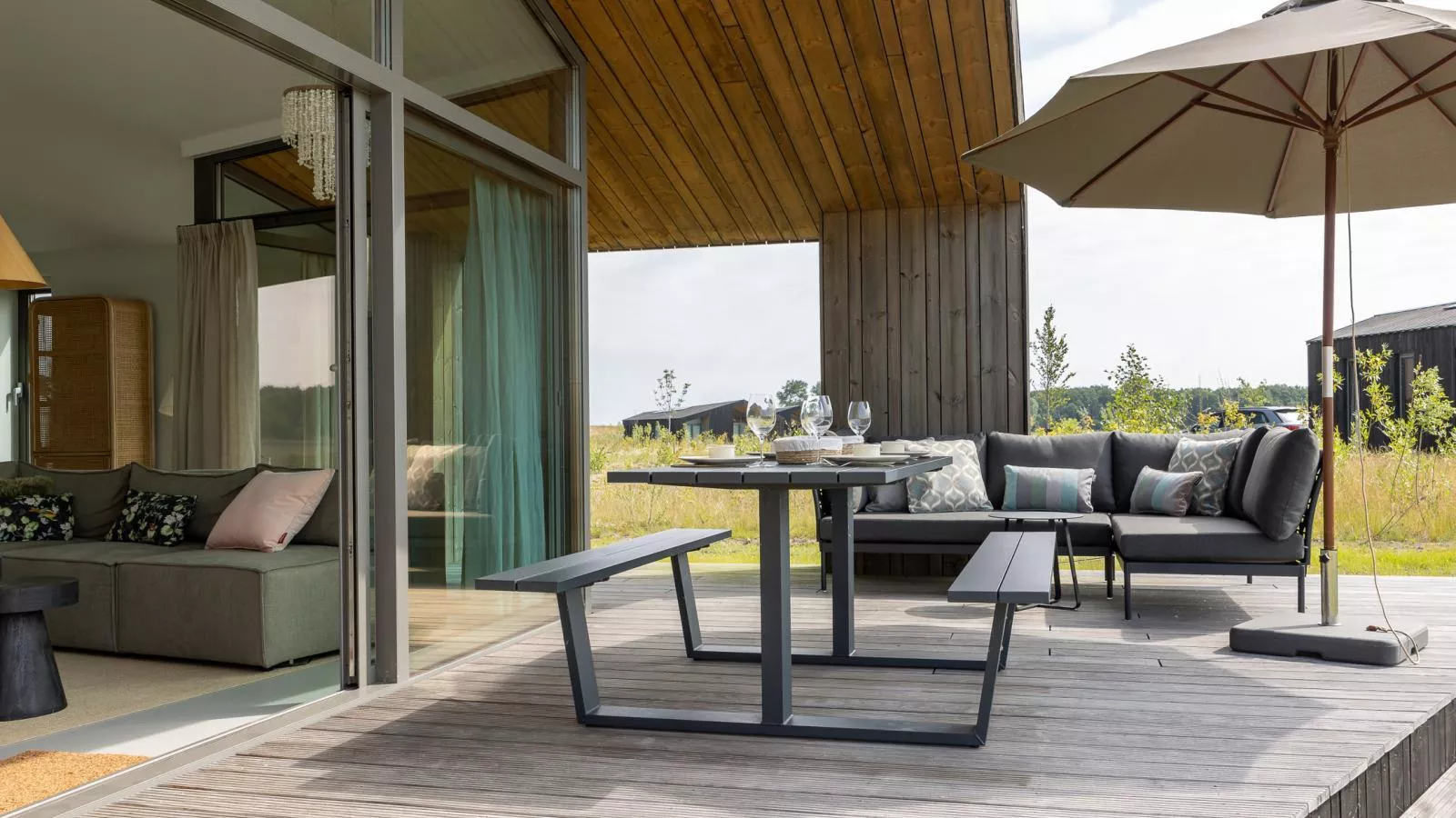 Natuurhuis Kreekrand - Terrasbalkon
