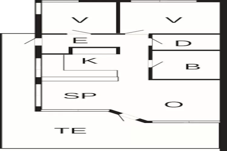 6 persoons vakantie huis in Tranekær-By Traum - Plattegrond