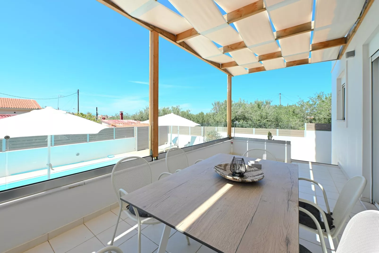 Seaview Villa Marije - Terrasbalkon