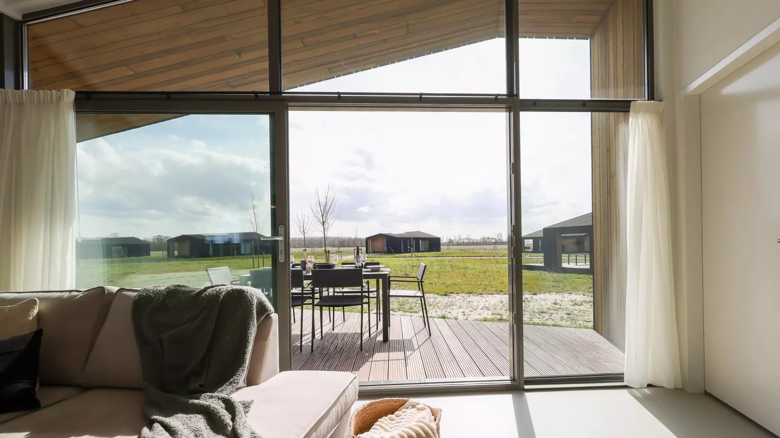 Natuurhuis Oeverlicht - Uitzicht zomer