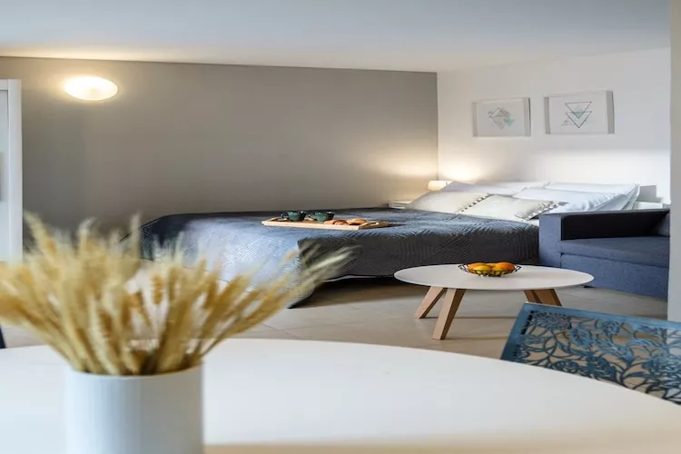 Apartments Tomy - Studio Apartment with terrace - Slaapkamer