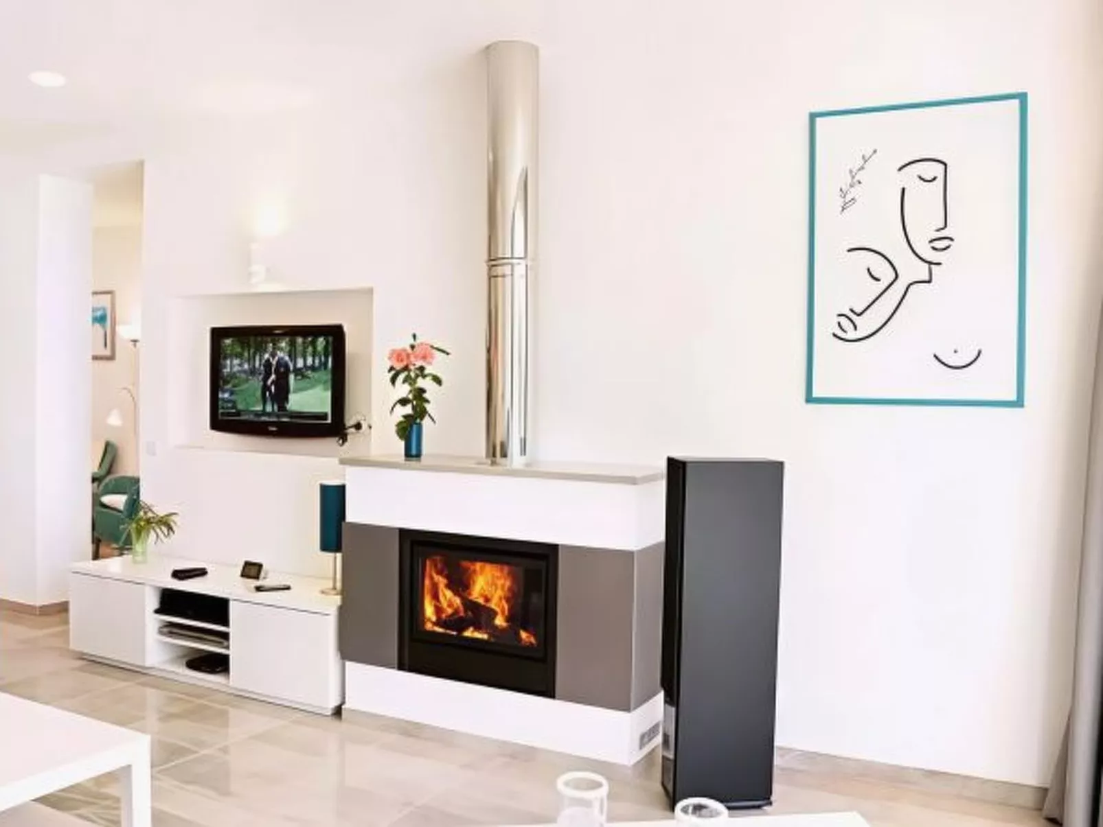 Casa Albardeira at Meia Praia - Binnen