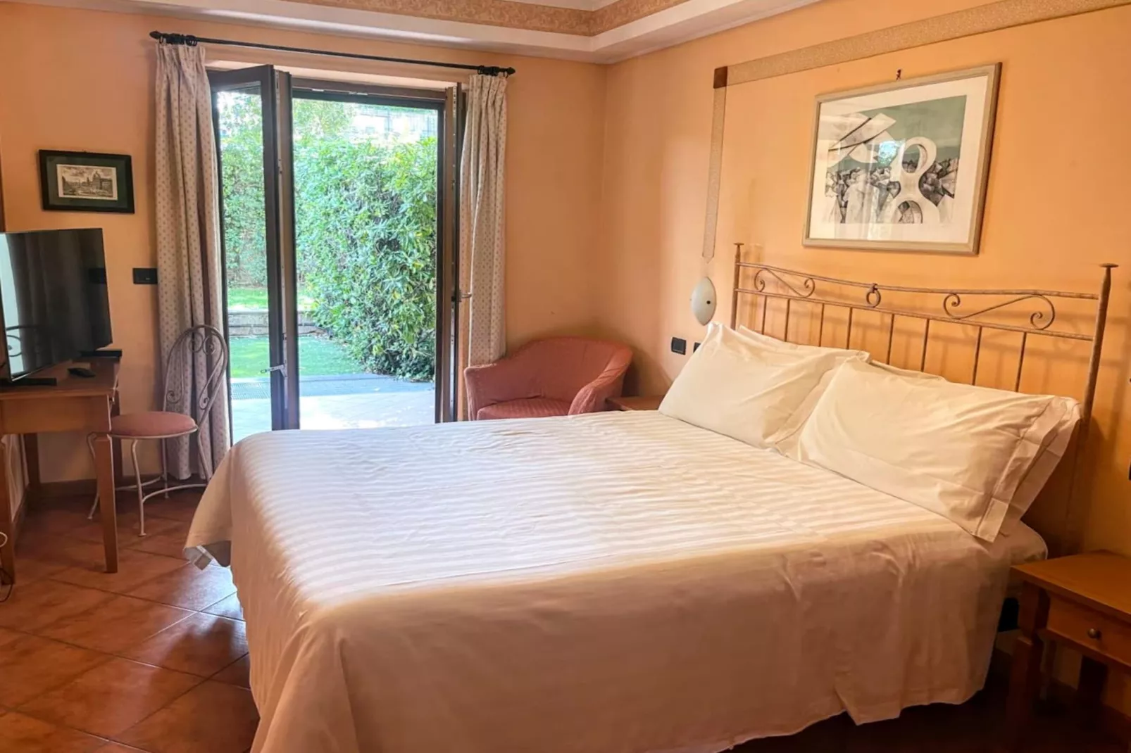 Bilocale vista giardino 105- 2 pax - Slaapkamer