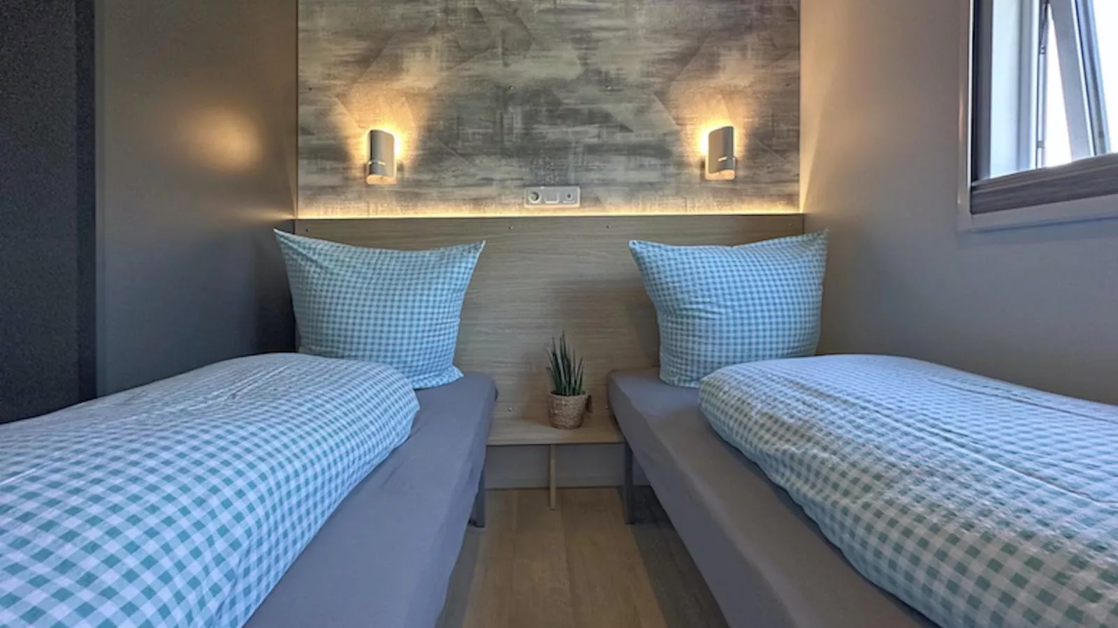 Feriendorf Seeblick - Tiny Nr 1 - Slaapkamer