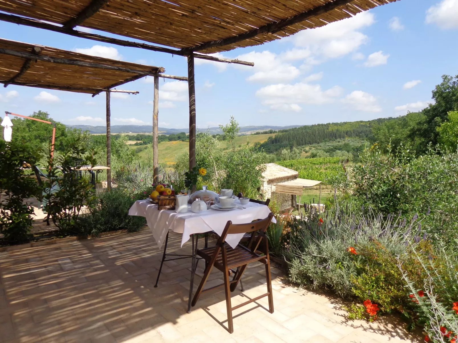 In Saturnia, Toskana - Buiten