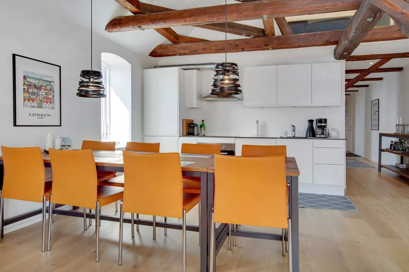 Loft over twee verdiepingen met groot terras - Binnen