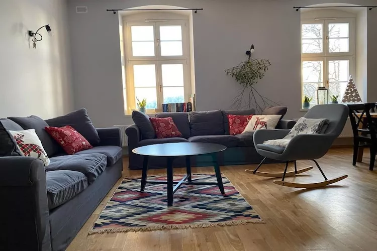 Leśniczówka Szeroki Bór Pisz - Woonkamer