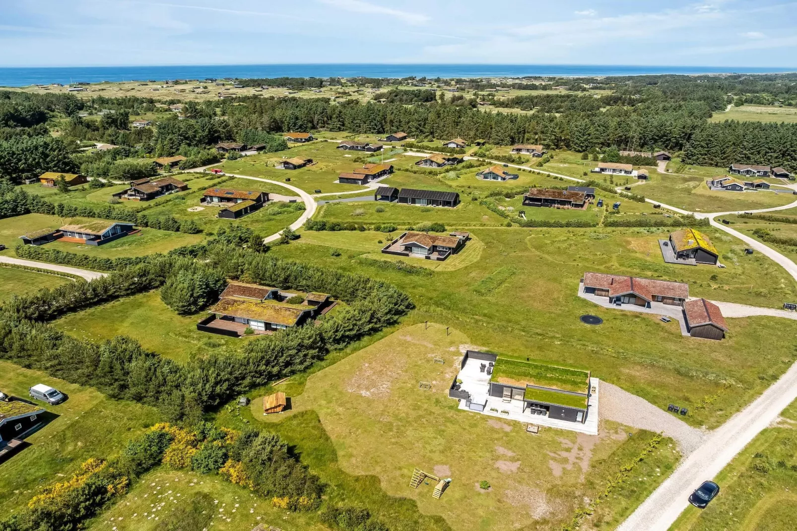 4 sterren vakantie huis in Saltum - Buitenlucht