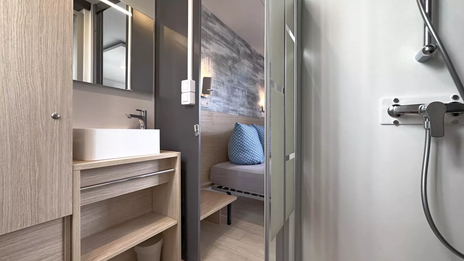 Feriendorf Seeblick - Tiny Nr 11 - Badkamer