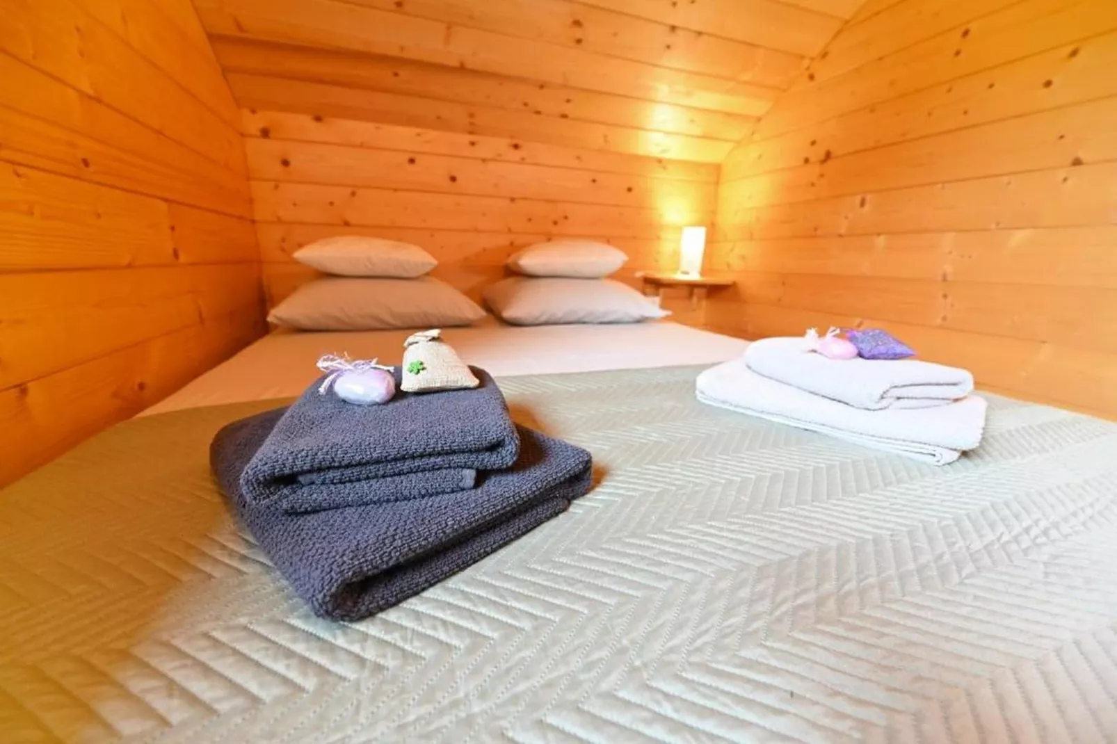 Lavanda Land - Villa Tanya Mrežnica - Three Bedroom Holiday Home with Hot Tub - Slaapkamer