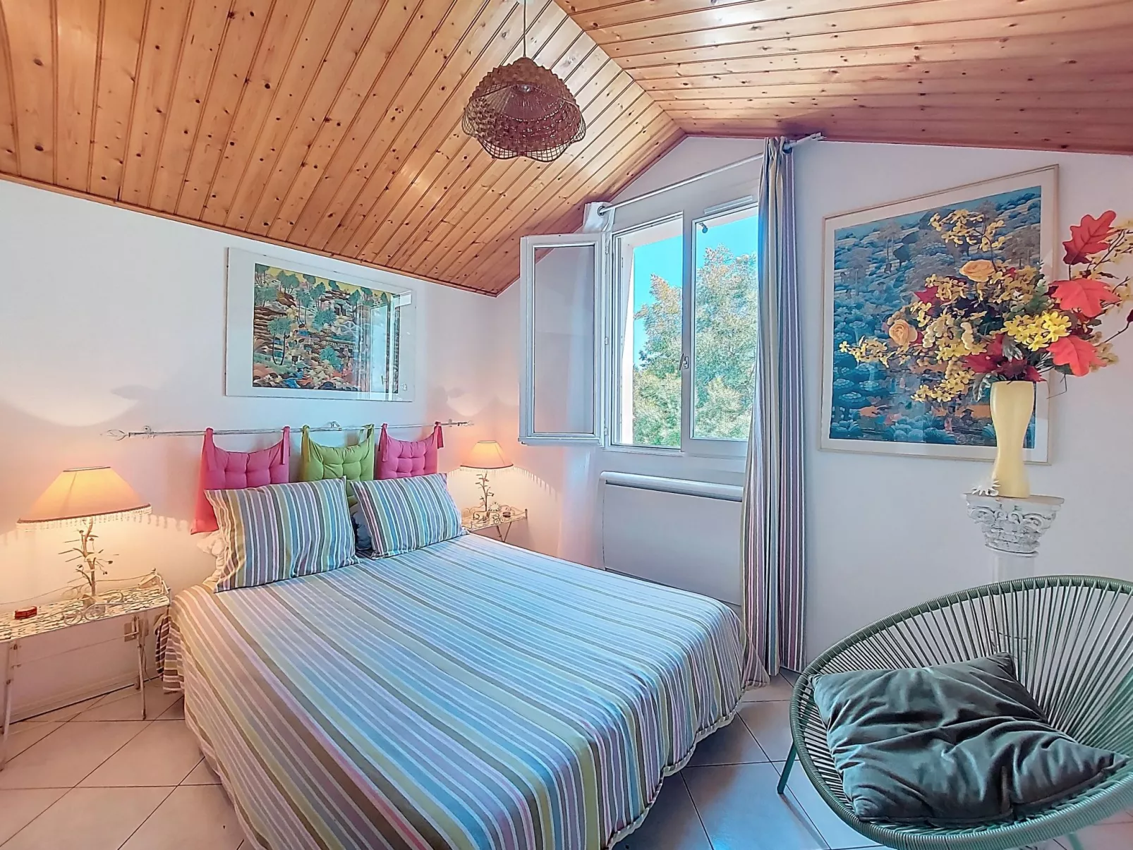 Maison de charme Les Yuccas - Binnen