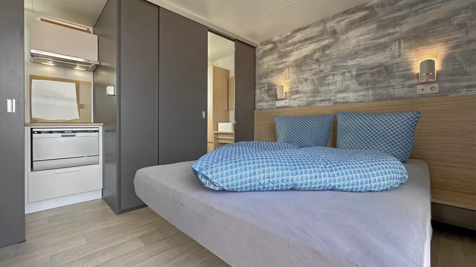 Feriendorf Seeblick - Tiny Nr 11 - Slaapkamer