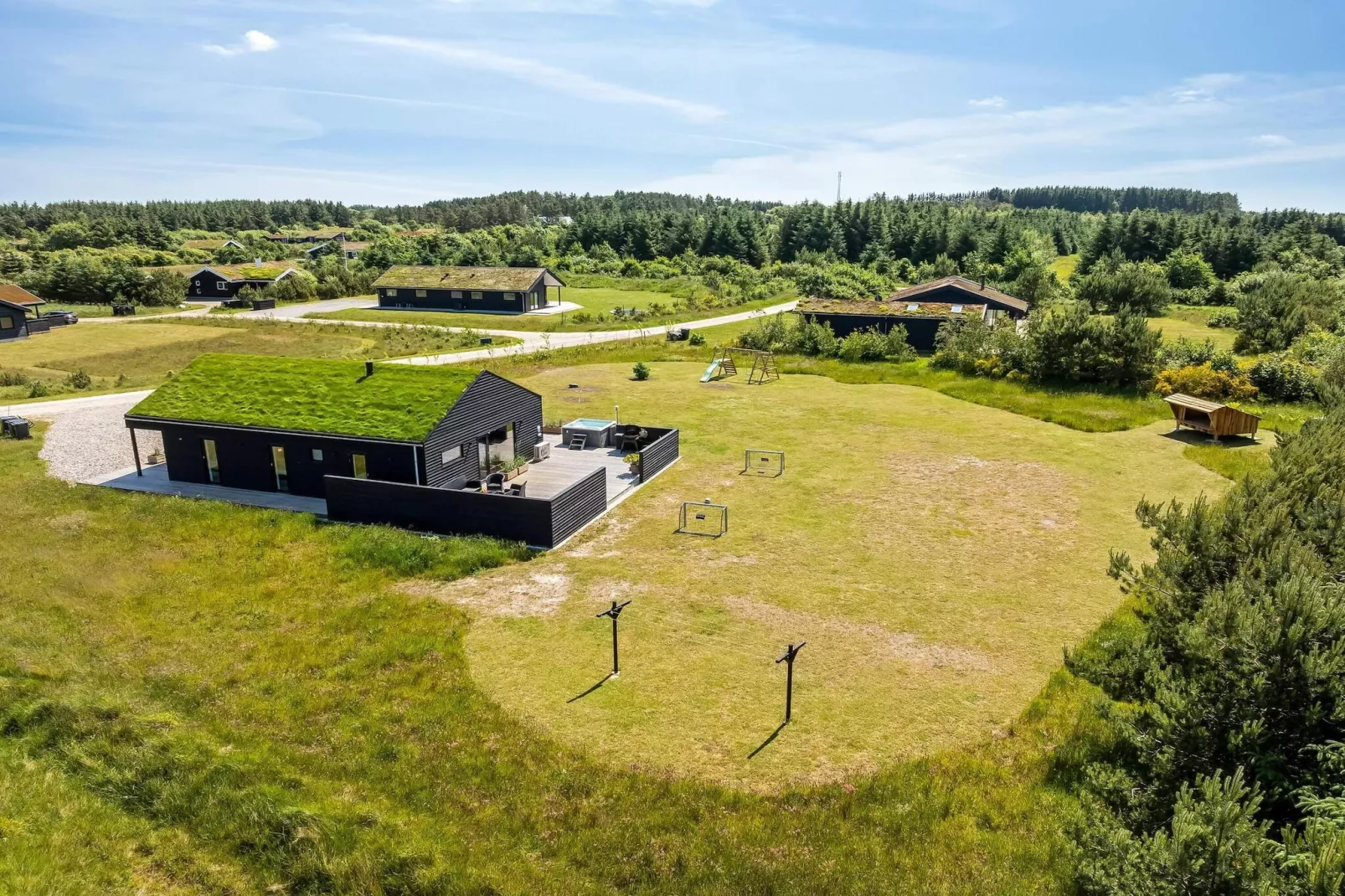 4 sterren vakantie huis in Saltum - Buitenlucht