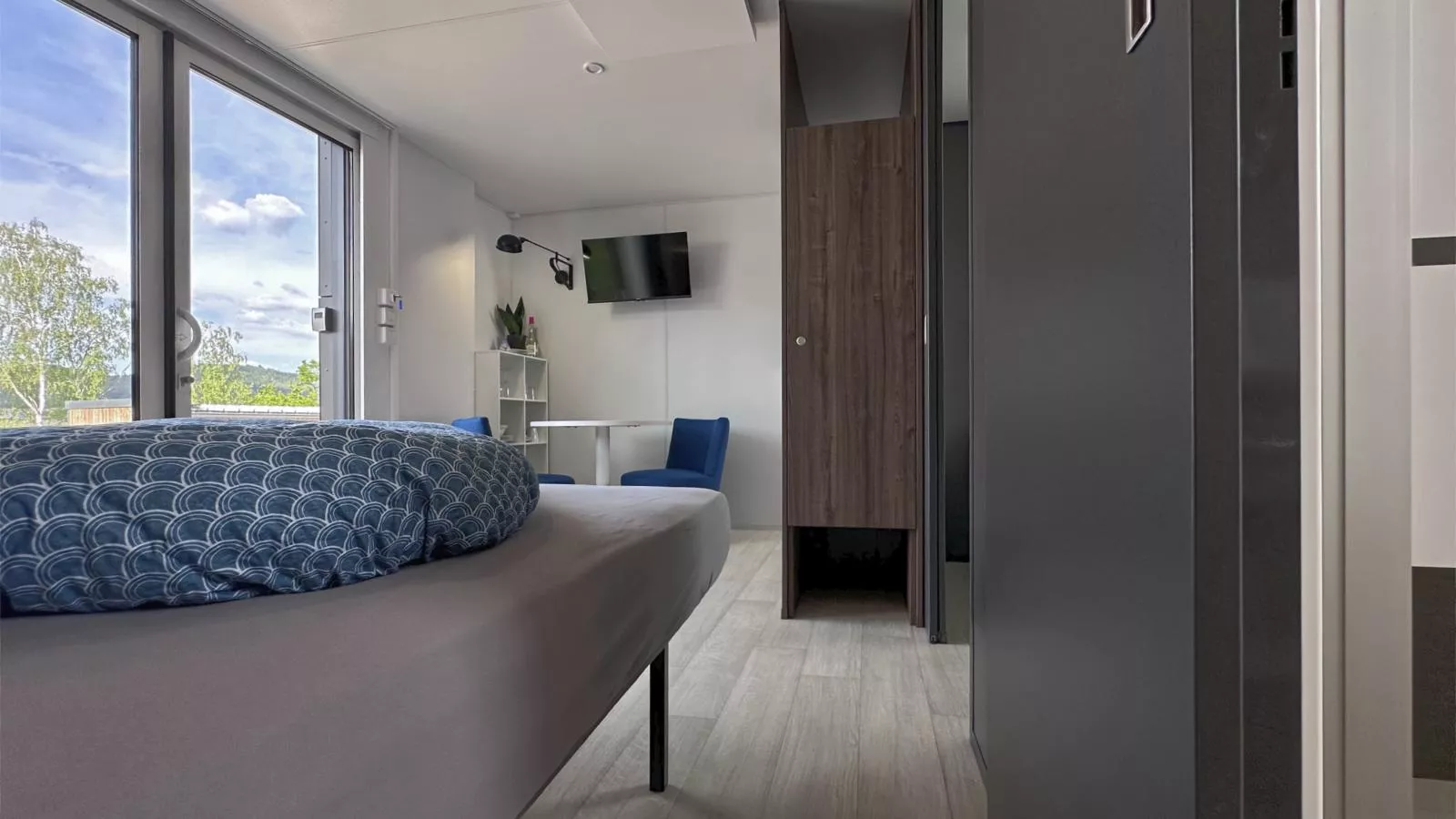 Feriendorf Seeblick - Tiny Nr 11 - Slaapkamer