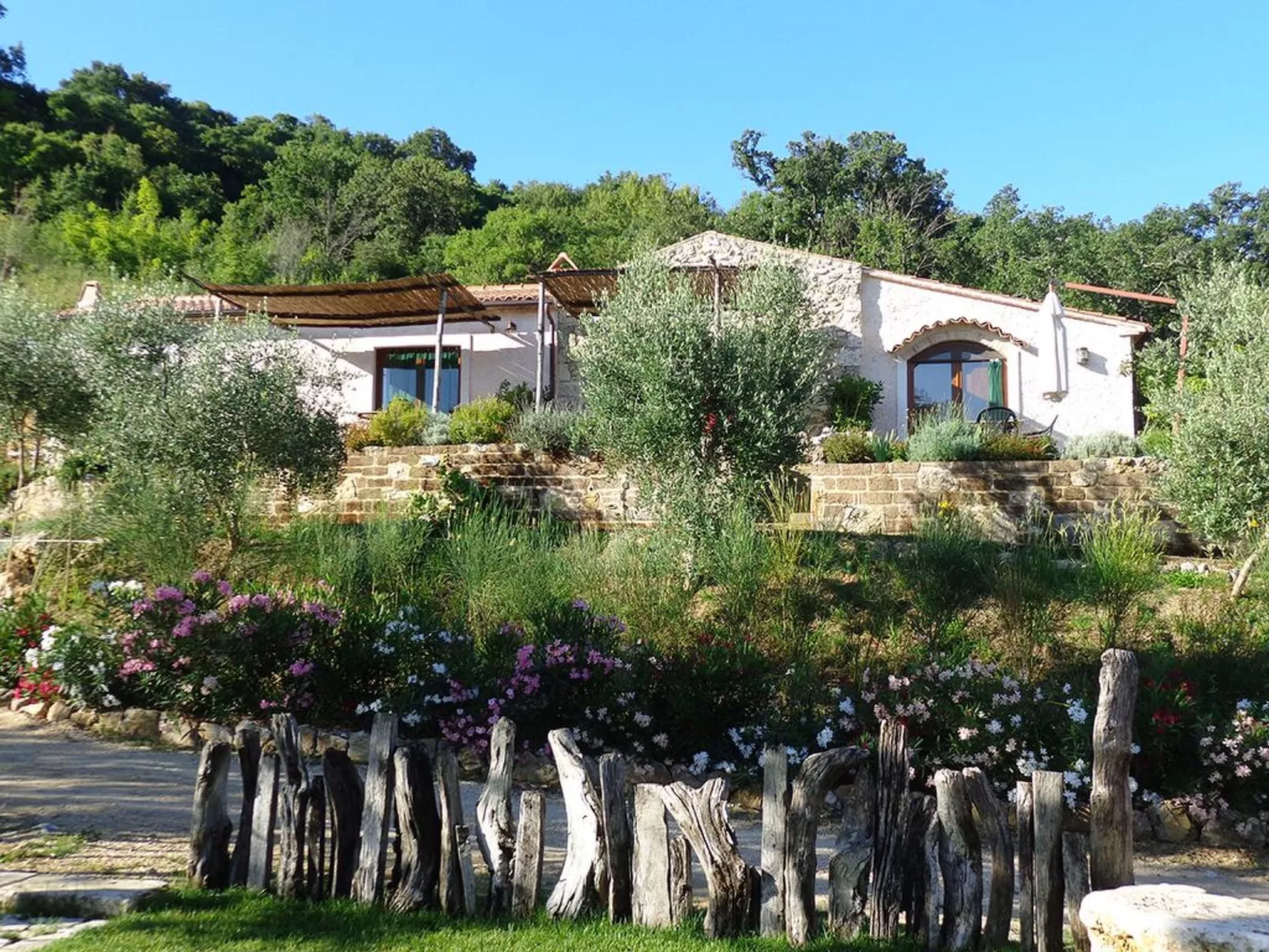 In Saturnia, Toskana - Buiten