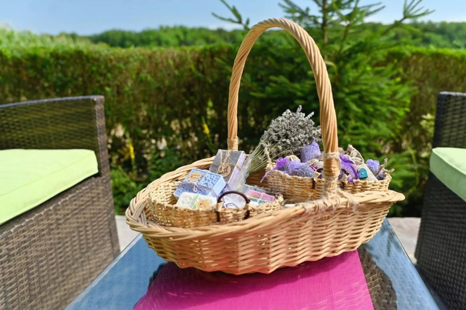 Lavanda Land - Villa Tanya Mrežnica - Three Bedroom Holiday Home with Hot Tub - Buitenlucht