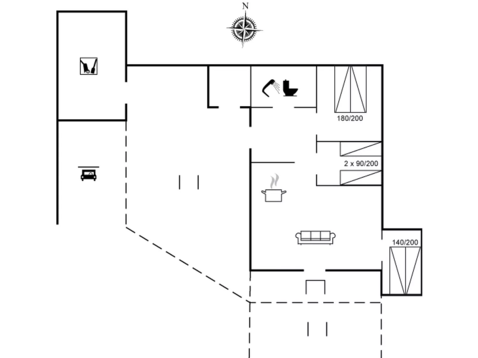 "Akka" - 2km from the sea