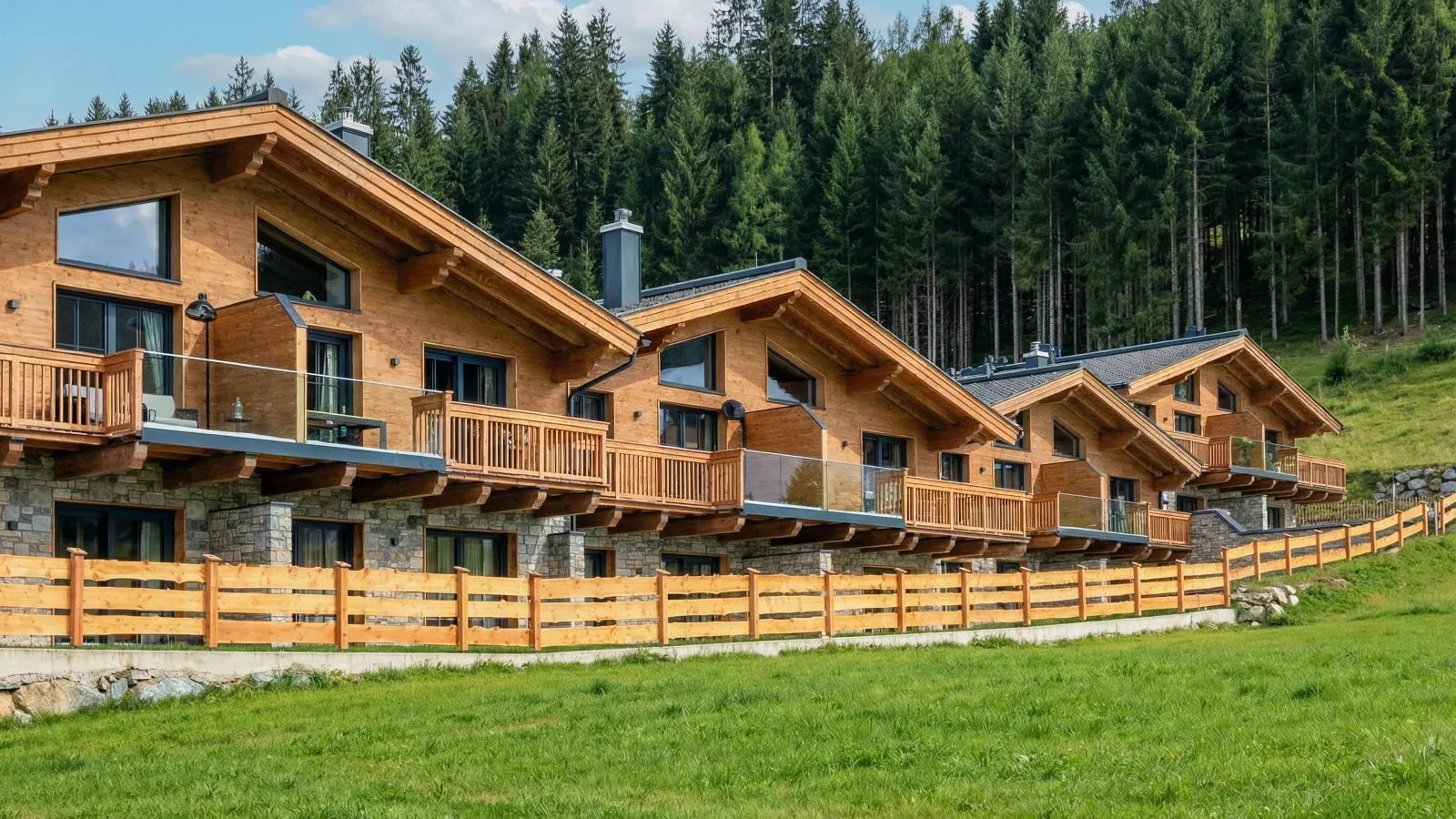 Tauernlodge Eben A2 - Buitenkant zomer