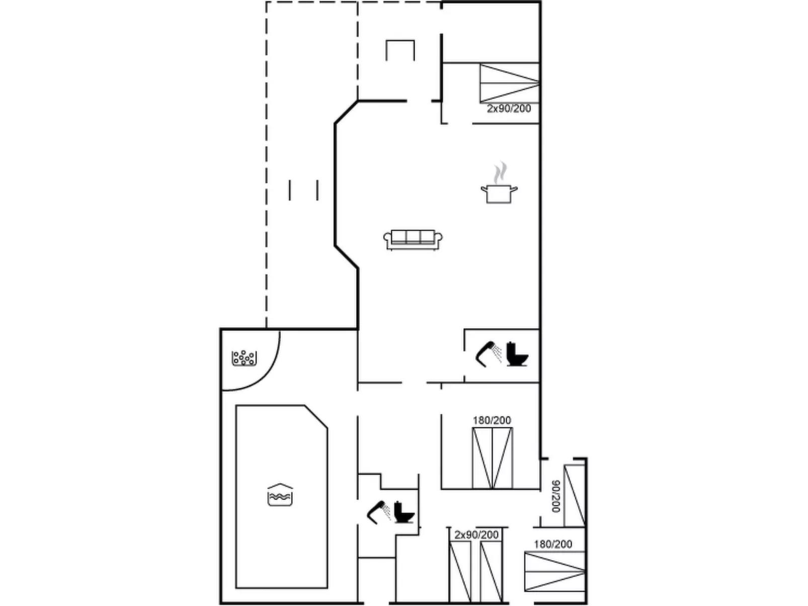 "Greta" - 2.5km from the sea