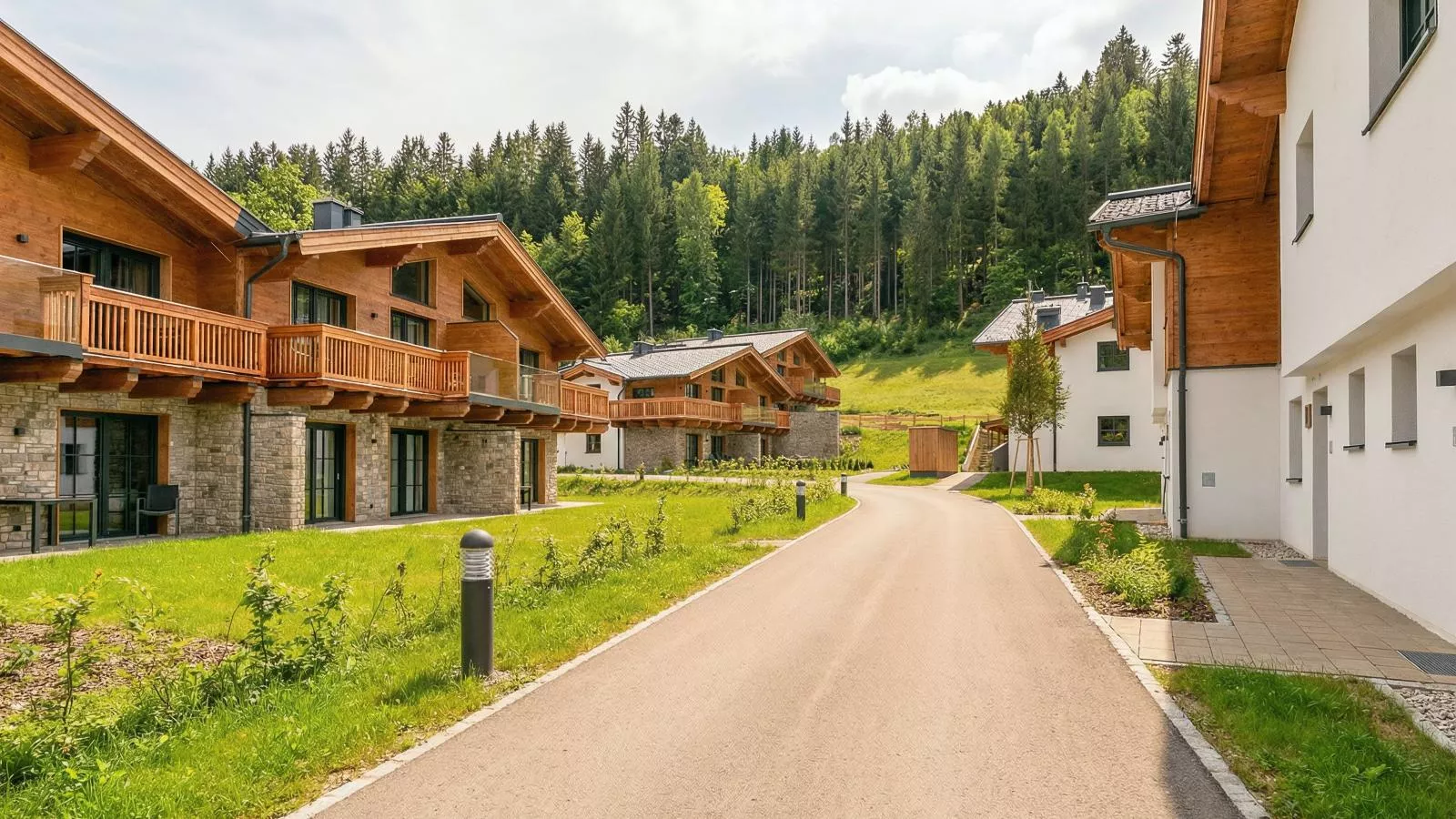 Tauernlodge Eben A2 - Buitenkant zomer