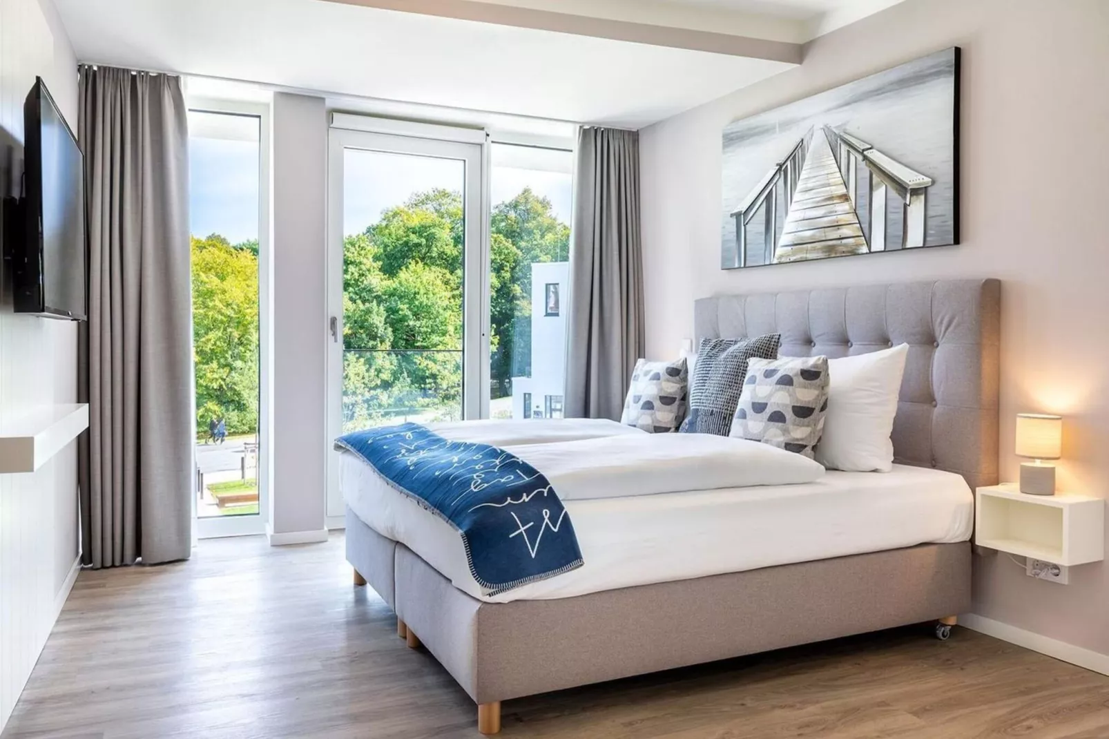 Vakantiehuis met balkon