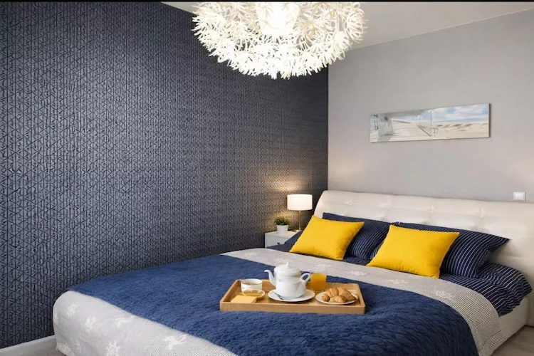 Holiday luxury apartment in Rewal - Slaapkamer