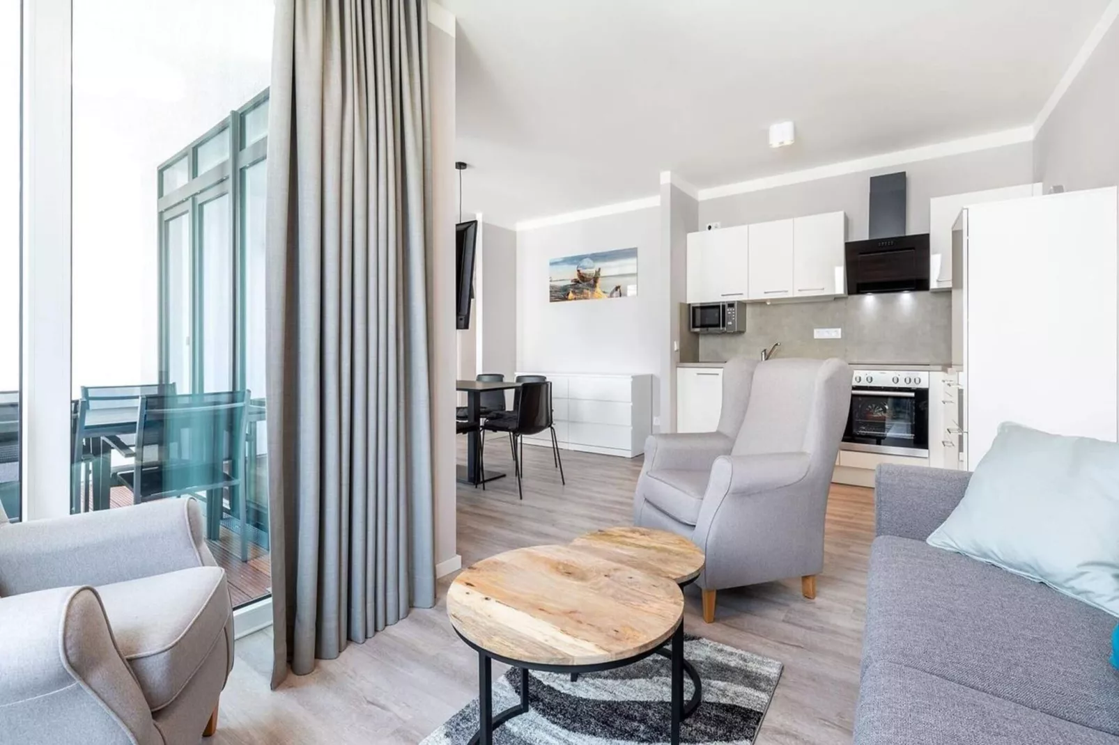 Oostzee-ontsnapping met sauna-gelukzaligheid - Binnen